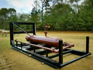 1 10,000 PSI ASME Cyclonic Sand Trap