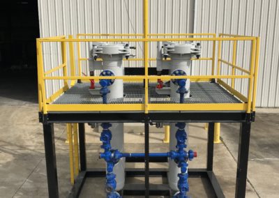 Wellhead Desanding Filter with Quick Opening Closures