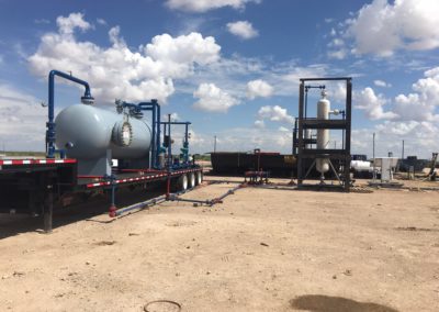 Four Phase Test Separator and 10,000 PSI ASME Cyclonic Sand Trap